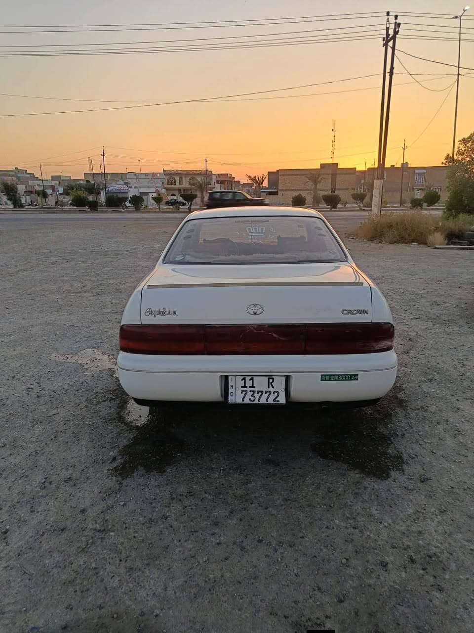 سيارة كراون بطه موديل 1993رقم بغداد مشروع وطني كير ومكينة 2500 تخم تاير ويل جديد حدادية جديدة دواخل جديدة سيارة مامصبوغه ولا بية ضربة كهربائيات شغالة رقم دولي سنوية2029 سيارة باسمي تحويل ثاني يوم نقص فقط تبريد مامتواجد على فيس *********** مكان واسط قضاء الحي مكفولة من عيب الشرعي كص ونقل (السعر ٥٨) رجاءا مو شراي لايتصل
