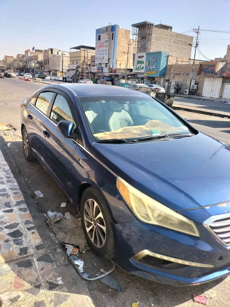 سلام عليكم سوناتا موديل 16 وارد أمريكي حادث جاملغ   مكينه وكير حداديه تخم تاير  كشن كهربائي شاشه كامره  تحكم استيرن*********** المكان البصره السعر 113ع
