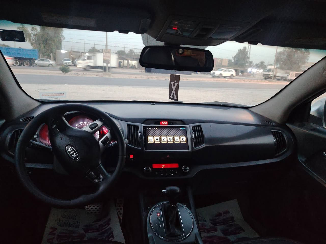 كيا سبورتج • ٢٠١١ • قطعتين صبغ