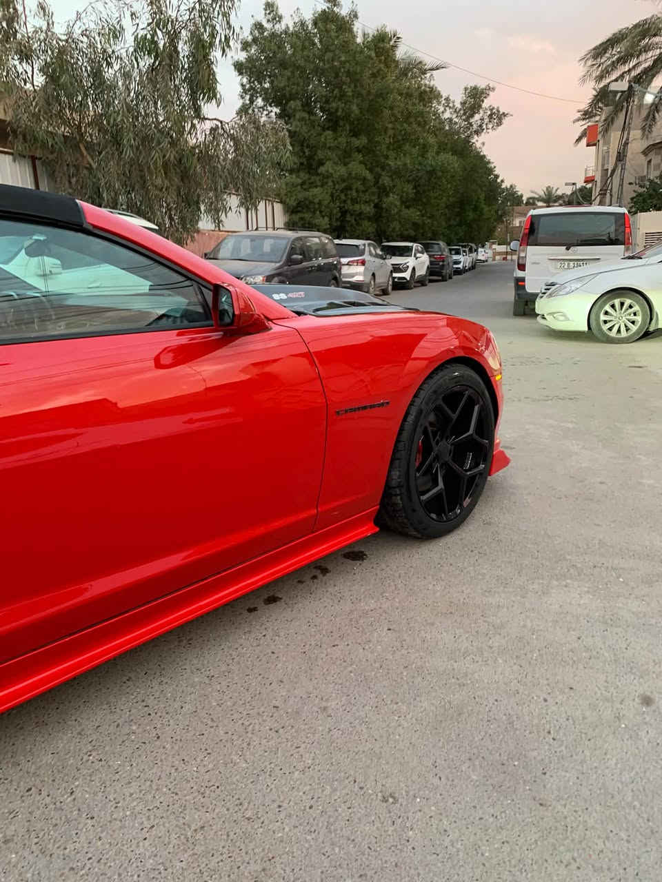 ‏السلام عليكم
CAMARO 2SS
كمارو 2SS
الموديل: 2013
الفئة: 2SS كشف
اللون: احمر
عدد الاميال: 56 الف ميل
عدد الاسطوانات: 8 سلندر
حجم المكينة: 6.2
(فول مواصفات و فول هوائيات)
السياره عليها تعديل خارجي و عليها تزويد كل القطع اصليييية
سستم اكزوز من الطول بورلا اتاك
‏AFE شوتة
فيول بم Zl1
اكسل 3.91
دبات روش
بوابات اكزوز كتم
واير بلك msd
(التعديل الخارجي)
كت كامل هينسي
ويل Z28 اصلي تو سايز
بنيد كاربون فايبر اصلي
وبعد هواااي شغلات ممذكورة
السيارة كلش جديدة وقويه كاملة
بيهه نضوح دهن بالجبنة الخلفية مال محرك رقم بغداد جديد وهزة جديدة
داخله كلين
ب العراق صبغ باب سائق اثر شخوط وجاملغ خلف السائق كلير
بدووون ايرباك رقم شاصي بالصور
المكان: بغداد شارع فلسطين
الرقم: ***********
