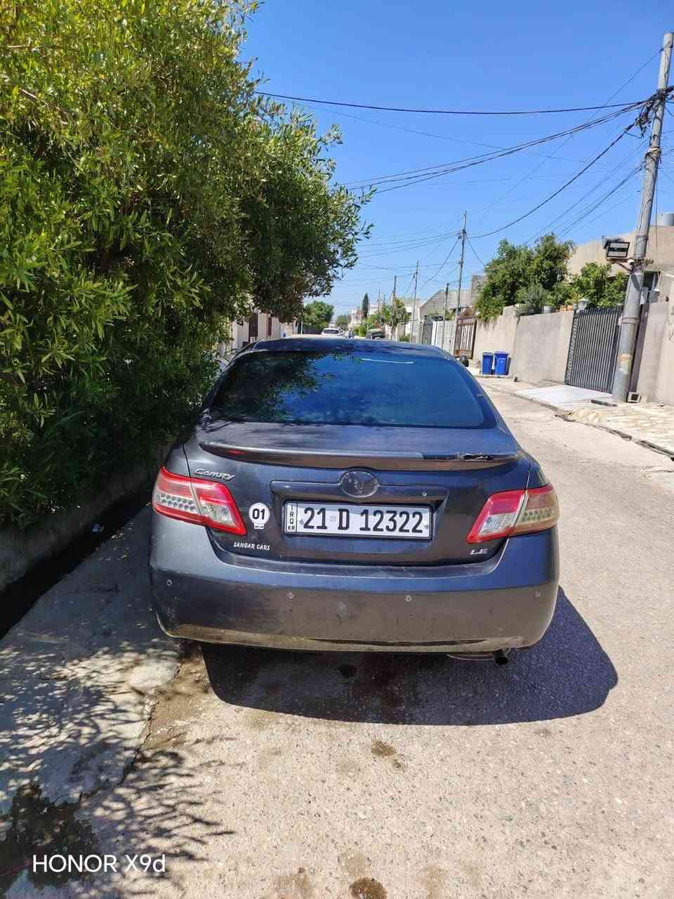 کامری 
مودیل 2011
مەکینە 2500
مواسەفات IE
کوشن کارەبای 
سەنەوی تازەیە کوبۆن بەنزینی هەیە تەقەو ڕەقەی بەشەرت چوار تایەیەو ویل تازەی لەسەرە 3پارچەی سبوخە
گێڕو مەکینەی بەشەرت سەت فیتەر 
سعر 97مەجال شوێن کەرکوک ***********
