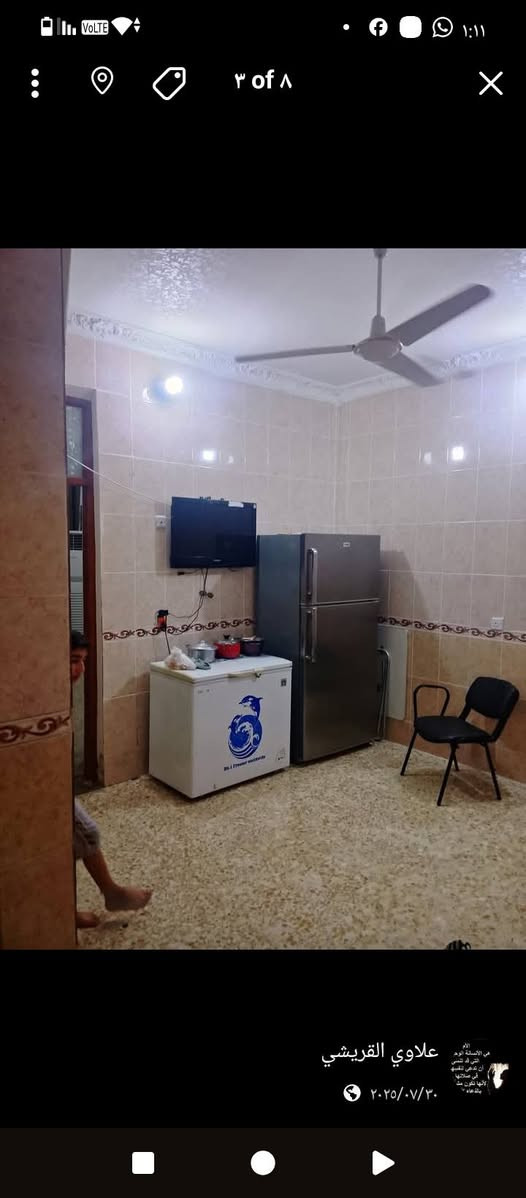 دار للبيع المساحه 100 متر 5×20طابو صرف باسمي طابق واحد العنوان الامين الثانيه قرب كرار الوائلي للاستفسار الاتصال ***********
