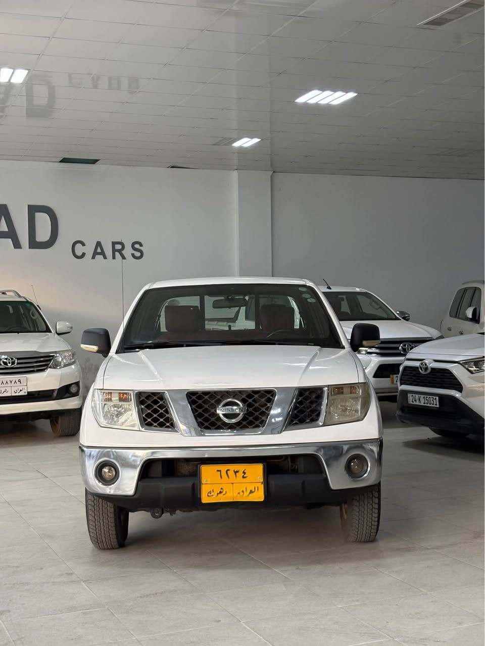 Nissan navara | نیسان ناڤارا
.
مودێل: 2009
.
مواصفات: SE
.
گێر عادی
.
رەنگ: سپی
.
بێ صبغ
.
مەکینە تەعمیر جدید 
گێر و مەکینە ب شەرت
.
120000 هزار دینار غرامە
.
375000 کیلومتر چوی.
.
سعر 85$ پچەک مەجال
.
***********.       کورەک + واتساپ
.
زاخو - مهندکارس زاخو, دهوك
