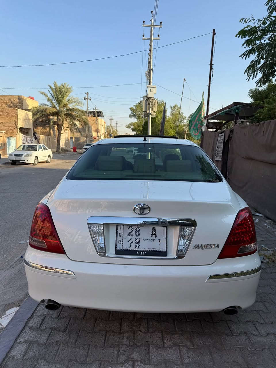 سلام عليكم 

ماجستا 2005 فول 
رقم نجف انكليزي قرار 102 مداور ثاني يوم 
مشط ستيرن وABS شغل فاضل عيدان 
السياره كله مشتغليها فقط الدشبول باقي شغل الامارات
حجرات السياره البلادية موجودة 
حتى يدات الاشاره والماسحات محوليهن 

فتحة سقف 
اشاير بالمري 
مري شفط 
جنطة شفط 
5 بصمات 
ترحيب 
لايت متحرك 
ستيرن كهرباء
كشنات كهرباء 
كشنات ميموري
فول تحكم ستيرن 
تبريد قطعتين ثلج 
وبيه بيه هواي مواصفات 

مكان السياره النجف 
⭕️⭕️⭕️⭕️⭕️ سعر السياره 160 وبيه مجال 

*********** النجف, العراق
