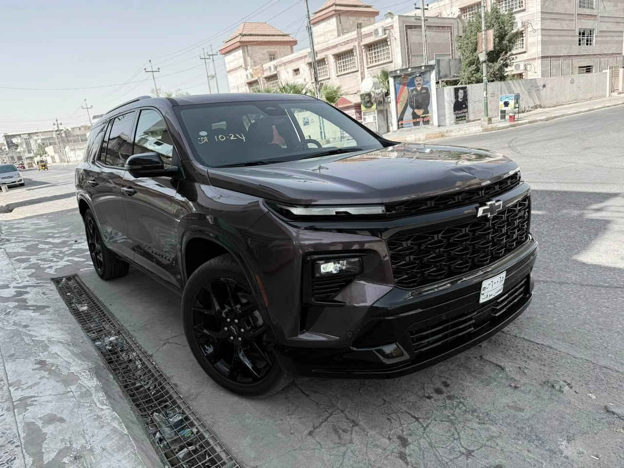 Traverse 2024 RS
فوول مواصفات للأخير 
بنوراما 
5 كاميرات رادارات وحساسات 360 درجة وبعد كلش هواي مواصفات 
رقم بغداد شهداء 
عداد المسافة 22.000 Mi
للأستفسار على باقي التفاصيل 
*********** رقم صاحب السيارة 
ميسان قطاع 30 شارع المدارس مجاور مطعم جلال

