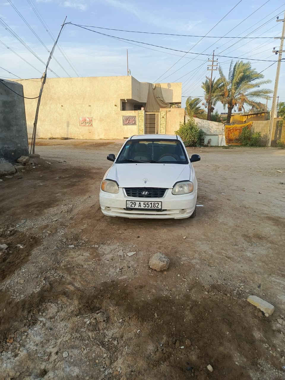 اكسنت فيرنا مديل٢٠٠٤  ترايها لزاخو نشطه بلمشي وناعمه  مابيها حادث ولاصبغ  بس طخه بجاملغ وهلالات معمرات  غرفه نضيفه كهربائيات شغاله كامل عل بلاد بس كيج حماوه عطل تخم تاير صدر جديد اقتصاديه بلبانزين اكثر من السايبه محرك بي خيط تبخير رقم وسنويه جدد لل31 بسمي  العنوان كوت شارع النفط معروظه ب30ورقه وبيها مجال لشرايه بسيط  وشكرا...........***********
