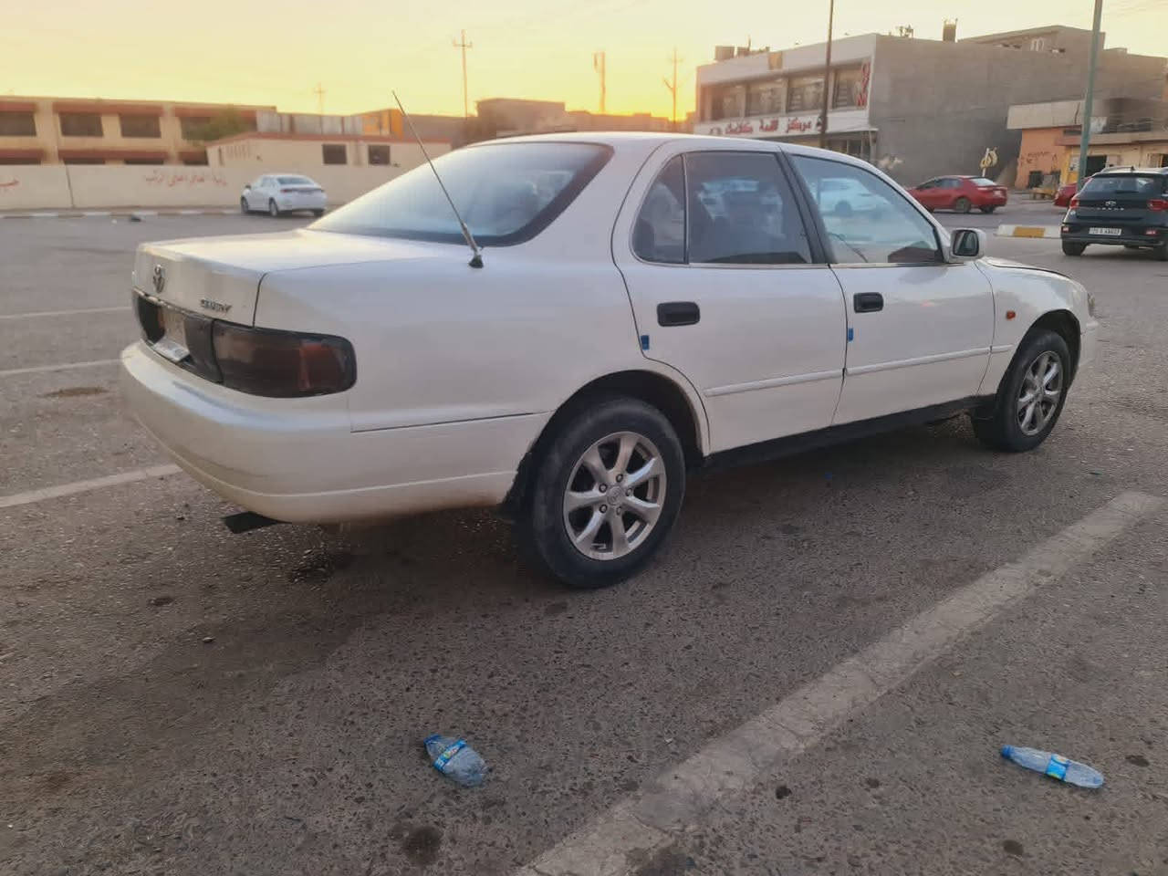 🚘 للبيع كامري 1992 🚘
▪️ اللون: أبيض ▪️ المحرك: 2200 (أبو الجف المرغوب) جديد شرط  ▪️ التبريد: ثلج  ▪️ يوجد قطعة صغيرة معجون بونيد ▪️ جامرلغ ▪️ الصبغ حزام للجمالية فقط
📌 رقم كركوك - مشروع وطني 📌 بطاقة بنزين موجودة 📌 صاحبها الشرعي موجود سنوية لل28 
📞 ***********
