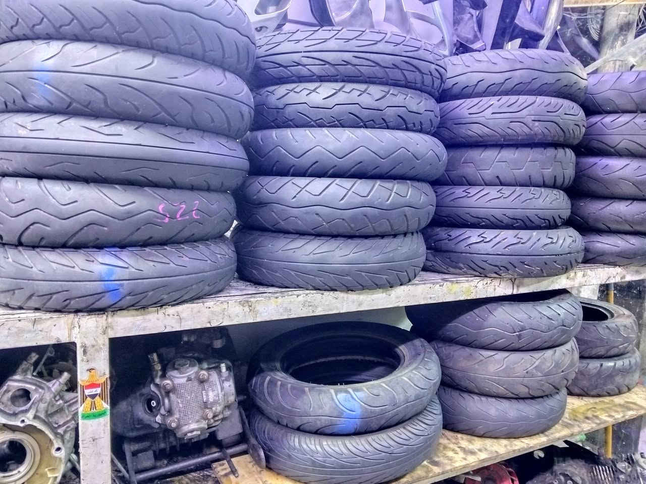 تاير باله تايوان 
بريز و ثعلب و جيتي ار و اكزز و ببغاء و ماكس 
معرض الامير 
بغداد كريعات 
الحجز و الاسعار واتساب فقط 
***********
توصيل لجميع المحافظات
