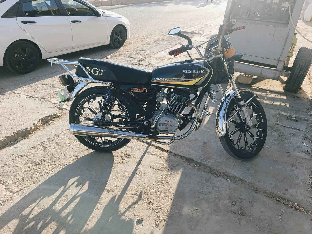 دراجه ايراني موديل 20 محدث 22 محرك مفتوح يرادله تفيلس حيل حلوه السعر 450وبي مجال مكان حديثه
