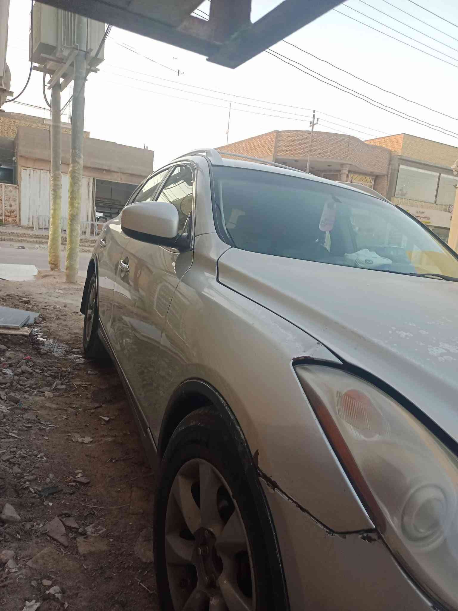 للبيع سياره انفنتي Ex35 رقم اربيل انكليزي موديل 2008 سيارة جاهزة ماعدى التبريد ثقب في بوري الغاز السعر 65ورقة وبيهة مجال للشراي مكان السيارة محافظة ذي قار للاستفسار ***********/***********
