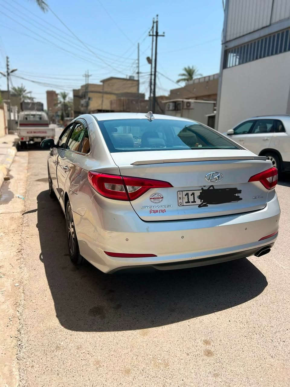 السلام عليكم
سوناتا 2017 خليجي لون سلفر بيها صبغ هلال الجاملغ الخلفي فقط تبريد ثلج رقم بغداد تحويل ثاني يوم السعر 128 

***********
