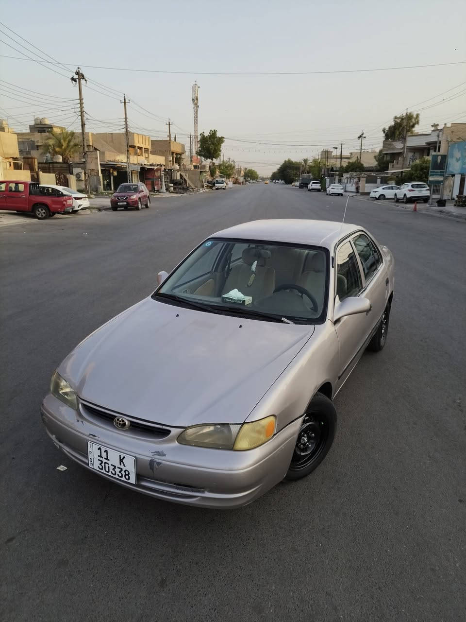 السلام عليكم للبيع كورلا موديل 2000
وارد امريكي بدون حادث مصبوغه عام كير جديد مكينه بيه خيط تبخير تبريد شغال تخم تاير غرفته شركه سياره حلوه تخبل مكينه1800
بسمي سنويه جديده مكاني بغداد حي العامل سعر 58 بيه مجال ***********
