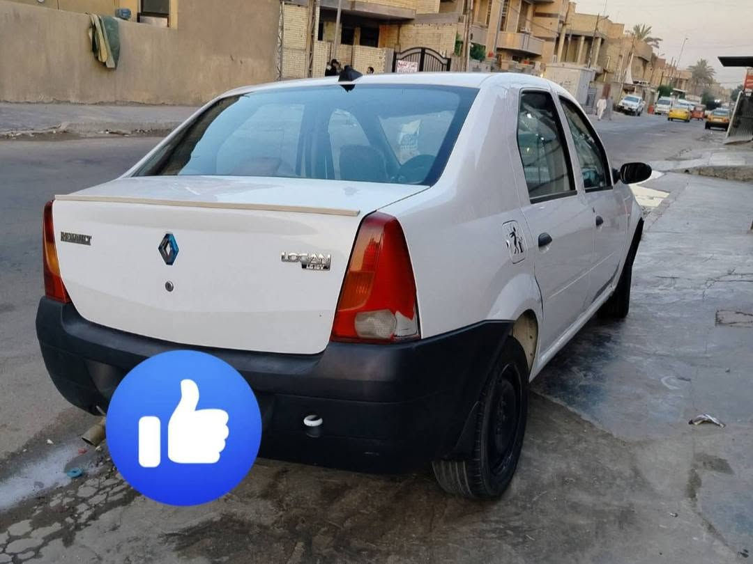 رينو لوكان للبيع السيارة نضيفة مابيها صبغ
مكينة توب وتبريد جديد 
شادلها شاشة رقم بغداد
السعر ٤٦ 
للاستفسار ***********
