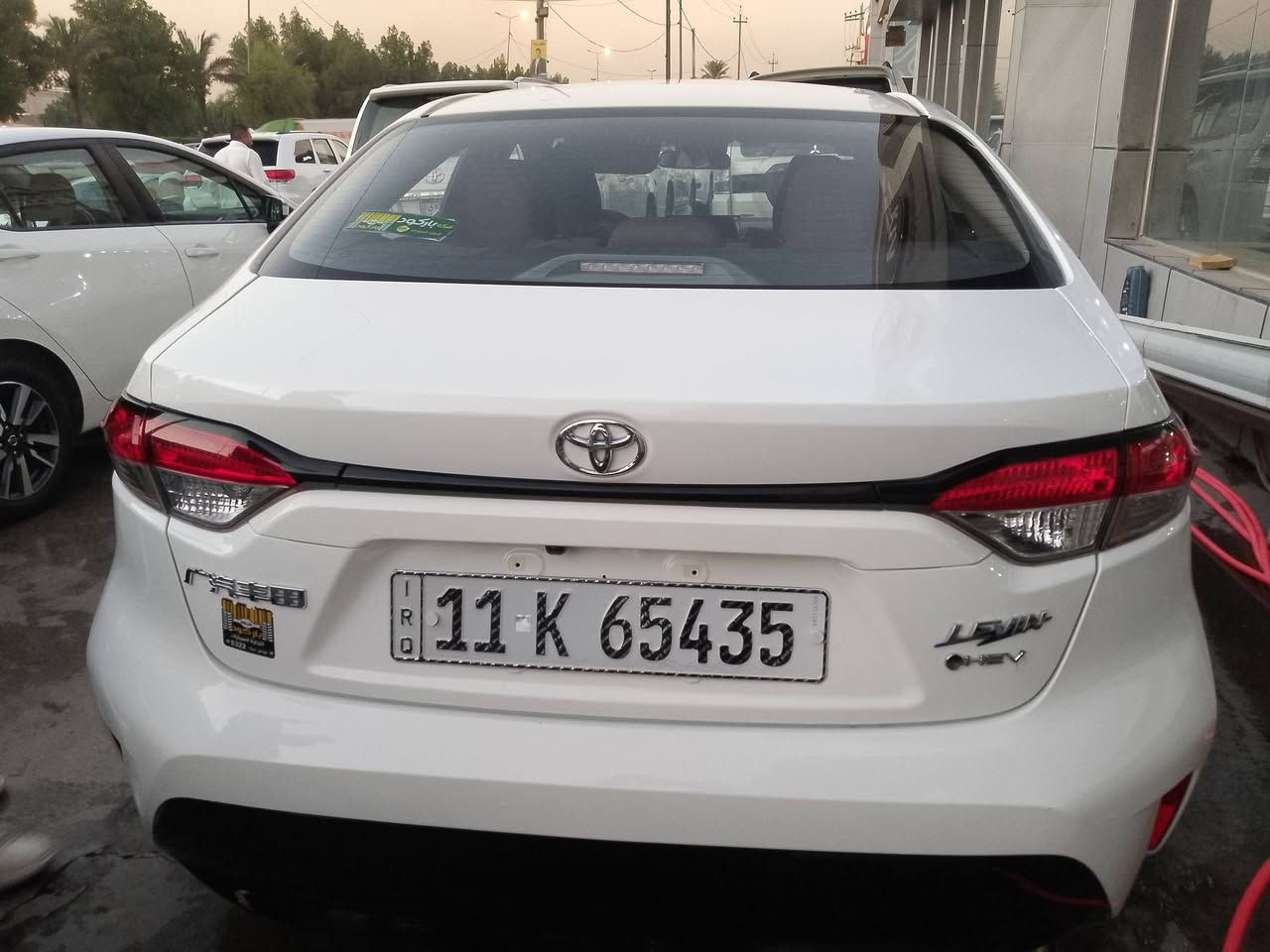 بسم الله الرحمـن الرحيم 
كورلا هايبرد2025
ماشية 21الف 

السعر 162 $ 🛜🔴  

🛜 رادار امامي
🛜تحديد مسار 
🛜خروج عن المسار
🛜3 انضمة قيادة 
🛜 هاند بريك اوتو
🛜اوتو هولد
🛜كامرة خلفية دوارة 
🛜توقف ذاتي 
🛜جلد اسود 
🛜 بصمة عدد ٢

🔴ملاحضة السيارة ع وضع الوكاله وكفاله عامة

***********
