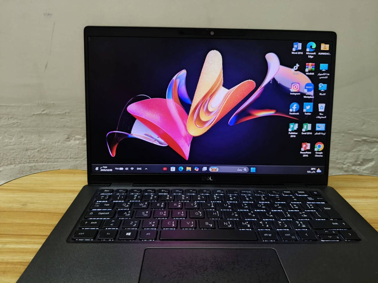 🔹 للبيع لابتوب Dell Latitude 7420
💻 المواصفات: • المعالج: Intel Core i5-1145G7
• الرام: 16GB
• التخزين: 256 SSD
• الشاشة: Touch Screen
• نظام التشغيل: Windows 11
• يدعم اللمس ومفصل الشاشة يفتح 180°
• الشاحن الأصلي Dell USB-C بقدرة 90W
• كيبورد مضيء مع اللغتين العربية + الانكليزية
🔋 حالة البطارية: جيدة.
📌 الجهاز مناسب للدراسة، البرمجة، العمل المكتبي، التصفح وبرامج Office وغيرها.
✅ الجهاز مفحوص وجاهز للاستخدام.
💰 السعر: [360 ألف ]
📞 للتواصل: [ *********** ] وتسأب مفتوح.
ملاحظة: نظام مايكروسوفت نسخة الاصلية ومفعلة ونشطة + نسخة الأوفيس مفعلة ونشطة.
