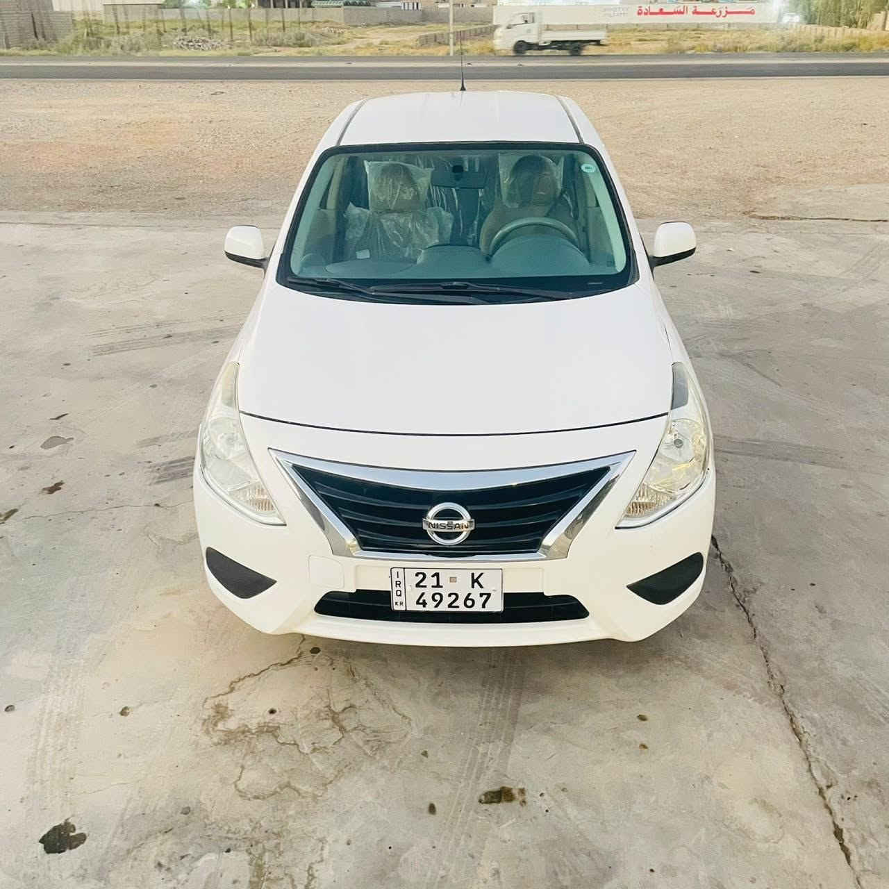 السلام عليكم
سيارة نيسان سني  هندي موديل ٢٠٢١
تبريد شغال
تخم تاير
كير ومكينة بشرط
سيارة جاهزة بدون حادث بيها فقط تكحيل خفيف في الجاملغ الأمامي 
رصعة خفيفة بباب السايق 
١١٠ السعر وبي مجال
ديالى كنعان
***********
