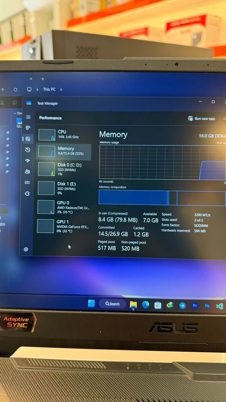 ASUS TUF • رايزن 5 • RTX 3050
