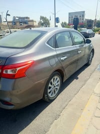 نيسان سنترا 2018 وارد امريكي  حادثه جاملغ البابتين ماشيه 160 الف  سعره...