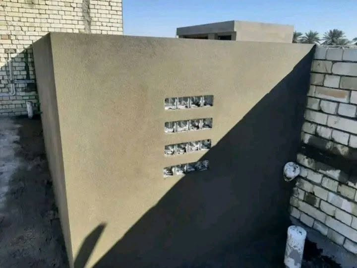 خلفه لبخ ومخمر نثر جص فني ***********
