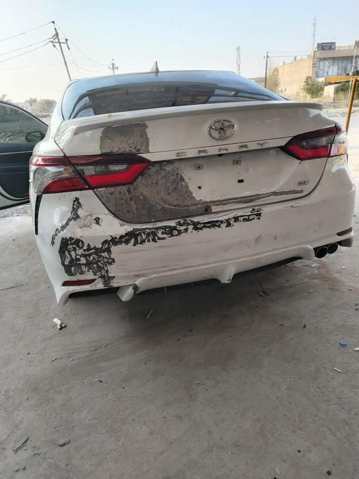 كامري موديل24بانزين مرقم ترقيم جديدسليمانيه مواصفاتSEحادث بسيط مثل ماموضح بالصور ماشيه32الف بدون ارباك بچم كبس السعر 228وبيه مجال حق الجيه لاتصال ***********مكاني ديالى دلي عباس المنصورية D.M

نص مكتوب في الصور:
- 71305435
