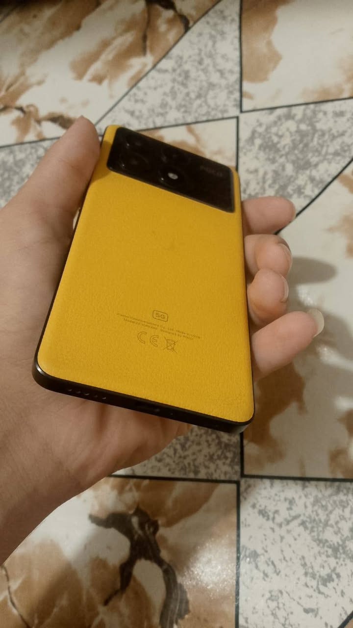 العملاق بوكو x6 برو 5g
ذاكرته 512
العشوائيه 12+12 = 24
 ببجي  يشغل120 فريم
النقال استعمال قليل اخو الجديد 

للبيع سعره 325 بي مجال قليل جدا حك الجيه 
مكاني بصره جزيره
رقمي ***********

نص مكتوب في الصور:
- Xiaomi HyperOS 2.0.207.0 تحديث اسم الجهاز POCO X6 Pro 5G التخزين ٦٠,٧ ج.ب/٥١٢ج.ب إصدار نظام التشغيل (ل POCO) 2.0.207.0.VNLMIXM إصدار Android 15 AP3A.240905.015.A2 تحديث أمان نظام Android 2025-11-01 المواصفات والمعلومات التفصيلية