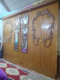 غرفة نوم • خشب صاج • ما بيها ضرر