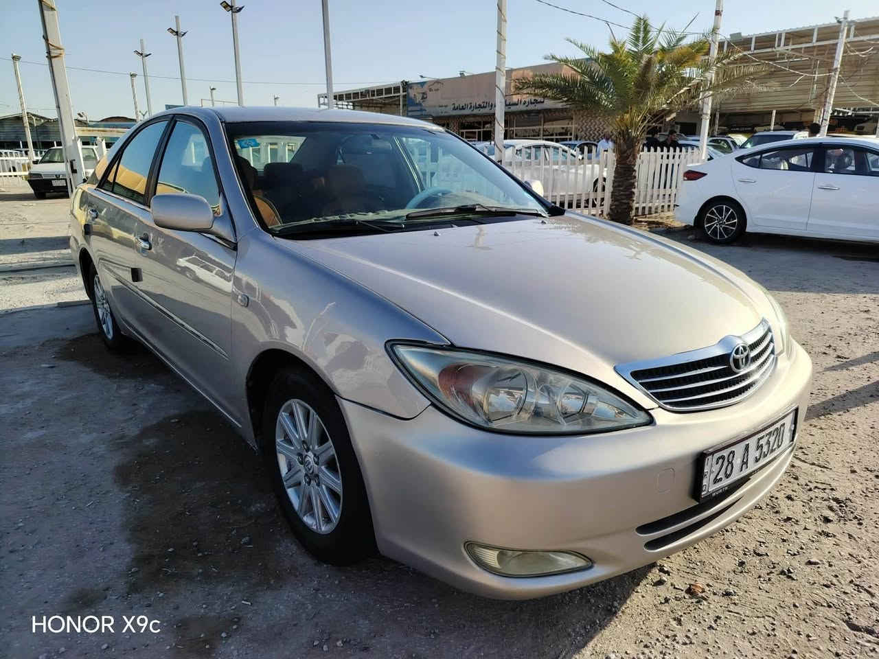 كامري للبيع موديل 2004بسمي رقم نجف دولي السياره كفاله عامه من ظربه وفتح فقط صبغ عام اثر جراد محرك جديد كير جديد حداديه جديده تبريد ثلج جاهزه من كلشي السعر 90ورقه العنوان كوفه عباسيه لاتصال***********
