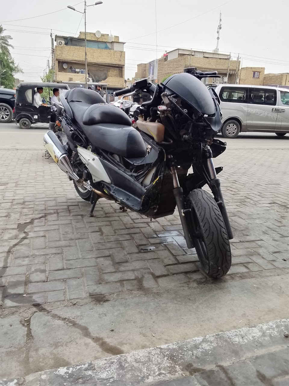 سلفر ونج • جيتي 400 • صوت بالمكينة