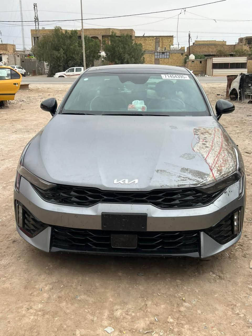 السلام عليكم
للبيع K5 GT LINE 2025 

اللون الجديد المات فول مواصفات 

حادث كما موظح بدون تبديل بدون دواخل لا لغد ولا شاصي 

بدون ايرباك ✅

مصلح وجاهز بدون رقم تترقم اي محافظة 

*********** اتصال
*********** واتساب
