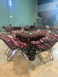 ميز وكراسي • طاولات بليارد • حديد أصلي