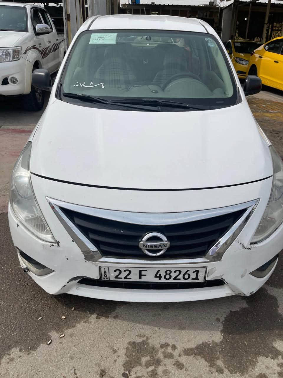 السلام عليكم
نيسان سني 2018 
صبغ حزام بدون ضربة 
كير محرك صدر تبريد خير من الله
بغداد الكمالية 
76$ وبيها مجال 
هزة ارقام سنوية جدد 
***********
