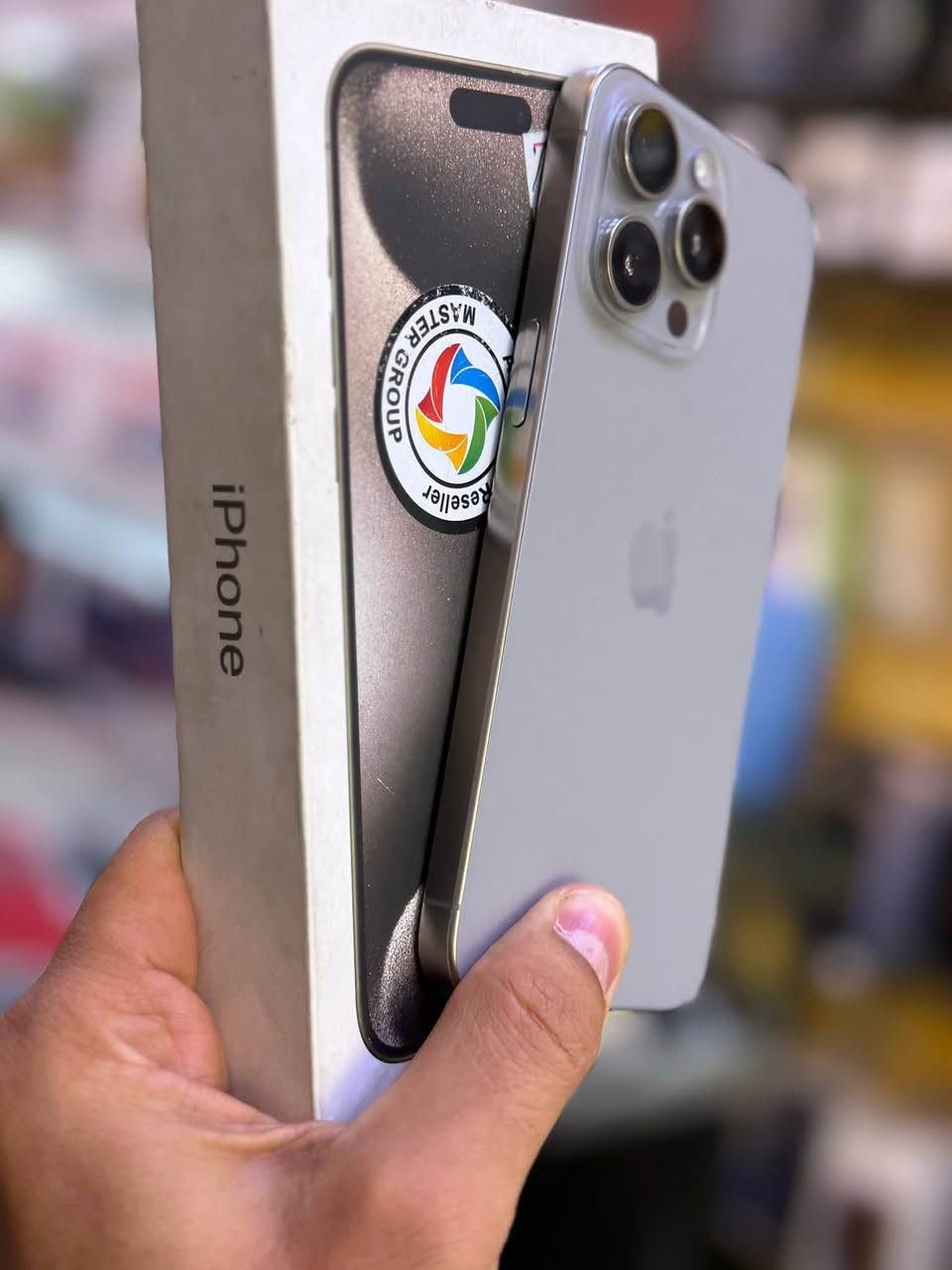 ايفون 15 برو ماكس شرق اوسط
ذاكرة 256
بطارية 95 %
جهاز غير مفتوح ولا مصلح (ضمان وكالة أصلي)
نظافة 100%
كامل الملحقات الأصلية

📞 الاتصال:
***********

📲 واتساب:
https://wa.me/message/QC57EBZ6M5T5C1
