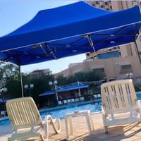 ٥ مظلات • هيكل بدون قماش • مواكب