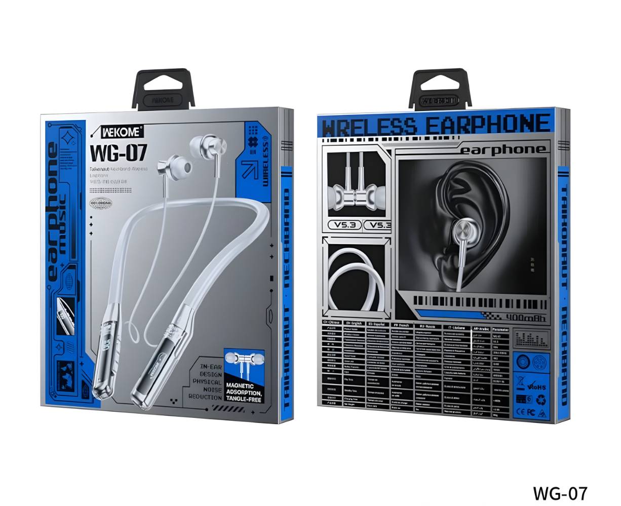 WEKOME WG-07 • تصميم ميكا • 50 ساعة