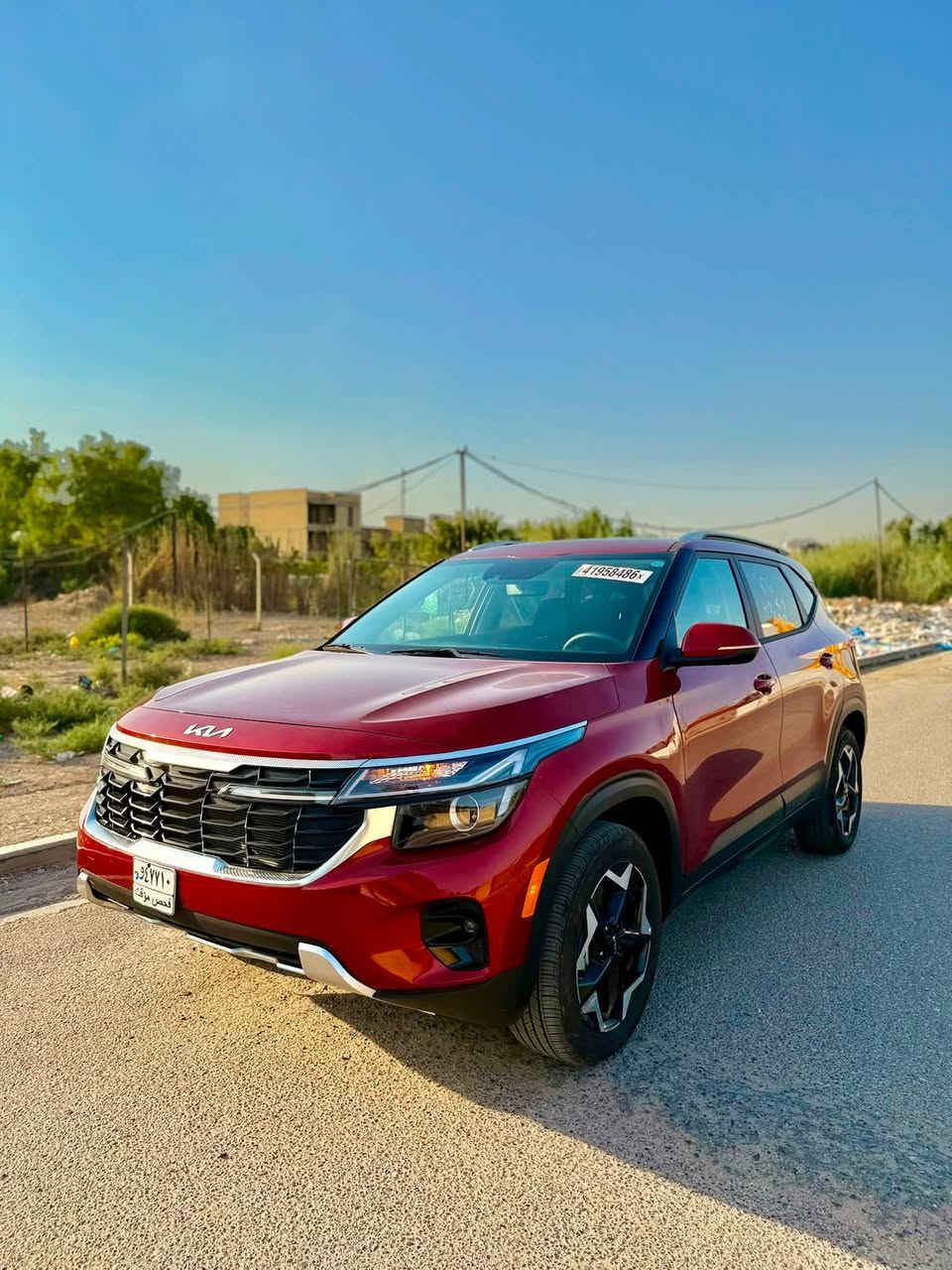 KIA SELTOS EX 2026
🔴حادث السيارة بدون ايرباك وبدون دواخل
فقط باب خلفي صبغ والباقي كفاله بجم كبس

#موصفات_السيارة
فول تحكم ستيرن ، بصمه تشغيل عن بعد ، شاشة كبيرة تدعم كاربلي ، كامرة خلفية دوارة ، كشنات جلد/شامواه 
، تدفئة كشنات ، شاشة عدادات دجتال ،تحكم تبريد بيانو ، قطعتين تبريد ، ثلاث نظامه قيادة ،فول رادارات جانبية وامامية ، اشاير بالمري ، ويل كاب 17 مميز ، محرك 2000 دوش ، لون السيارة مشمشي🟠

ماشية 3 الف ميل فقط سيارة زيرو بعدهي بريحه شركة
السيارة منفيس بأسمي تحويل مباشر 
مكانها بغداد
السعر 153$ ورقة
الاتصال : *********** واتساب
