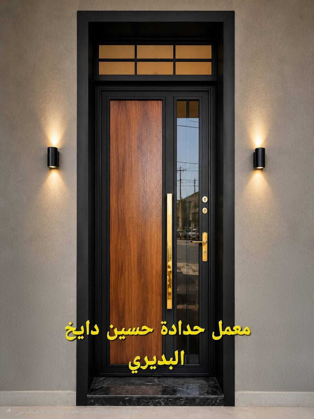 ✨ إتقانٌ يُرى… وجودةٌ تُحكى ✨
في معمل حدادة حسين دايخ البديري
نصنع الأبواب بتفاصيل تجمع بين قوة الحديد وجمال التصميم، لنقدم لكم أبوابًا تليق بواجهة منزلكم وتدوم لسنوات.
🔸 أبواب خارجية ملكية ومودرن
🔸 أبواب سياج بأحدث الموديلات
🔸 أبواب قاصة بتصاميم عصرية
🔸 محجرات الدرج
🔸 كافة الأعمال الحديدية والديكورات الحديثة
الدقة في التنفيذ… والإتقان في كل تفصيل.
لأن الباب ليس مجرد مدخل، بل هو أول عنوان للجمال والهيبة.
📍 معمل حدادة حسين دايخ البديري
واسط – قضاء الصويرة -- شارع الحله مقابل محلات الملعب 
للاستفسار والتواصل ***********

نص مكتوب في الصور:
- معمل حدادة حسين دايخ البديري