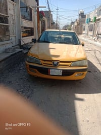 سياره بيجو بارص موديل 16 صبغ وبارد بصفحة السايق الجاملغ الامامي و بالب...