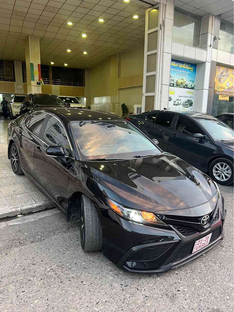 Toyota Camery model 2024
4 parcha sbx be dale be irbag
*********** زاخو, دهوك

نص مكتوب في الصور:
- 4T1C1AK4RU2465671. Lot: 82528755Full check this VIN!Remove VINVehiclescarsbidshistory.com