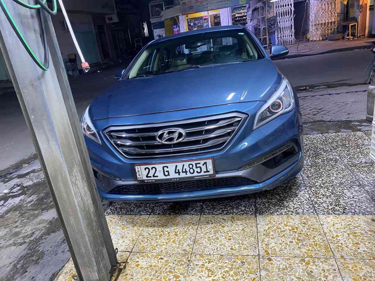 سوناتا سبورت • ٢٠١٦ وارد امريكي • حادث ٣ قطع