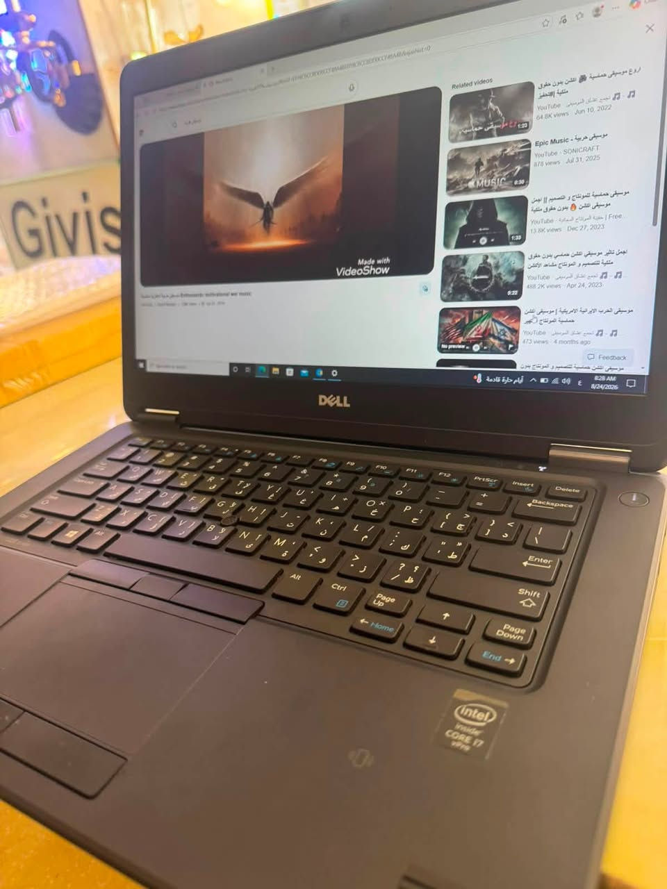 DELL 7450
Core 7

GEN 5

RAM =8 gb

HARD =256 ssd

كيبور ضوئي 

FHD=14”

العدد قطّعه واحده

ومتوفر 

Lenovo 

Core 3

GEN 6

RAM 8 gb

HARD=256 ssd

FHD=14”

العدد قطعتين 

هذول الثلاث قطع بسعر =400 الف

نعتذر لا يوجد توصيل 

***********
واتساب
النجف 

شارع المدينه
