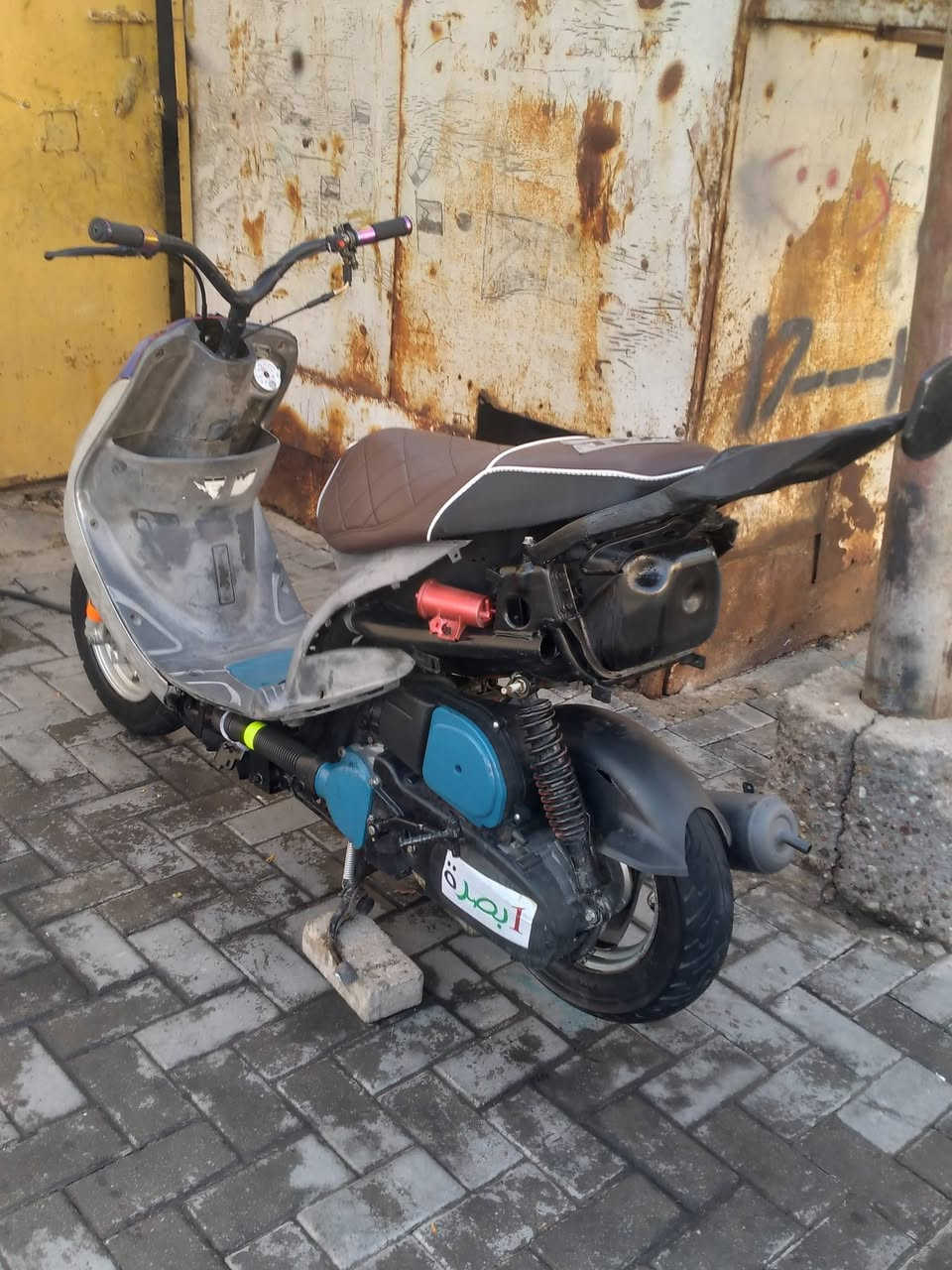 سلام عليكم  دراجه قجمه  للبيع ما مفتوحه سعر 550بصره  معقل قرب مستشفى المواني رقمي ***********شراي متواجد وتساب
