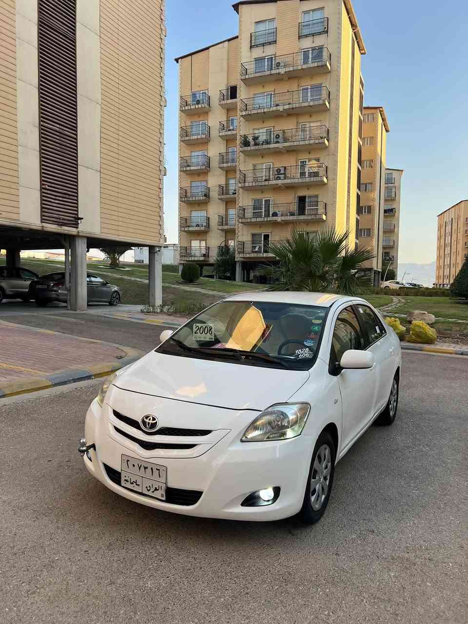 تويوتا يارس 2008 🇯🇵 للبيع فول مواصفات خليجي     🇸🇦📦 خمس مساند ~ بلوجكتور ~ ABS ~ شغال ~ حساسات خلفيه ~ لايتات عدسه زنون ~ دبل كيج ~ شاشه ~ كاميرا ~ ٤ جام كهرباء ~ داخل اصفر ~ خليجي ~ كير اوتوماتيك ~ محرك جبير المرغوب ١.٥ ~ تبريد ثلج ❄️ ~ شرط تحويل و غرامه نفس اليوم تحويل ~ بيه قطع و شبر صبغ ~ سونار موجود . 
مكان السياره📍 : السليمانيه 
الاتصال:*********** بيه واتس اب ✅
