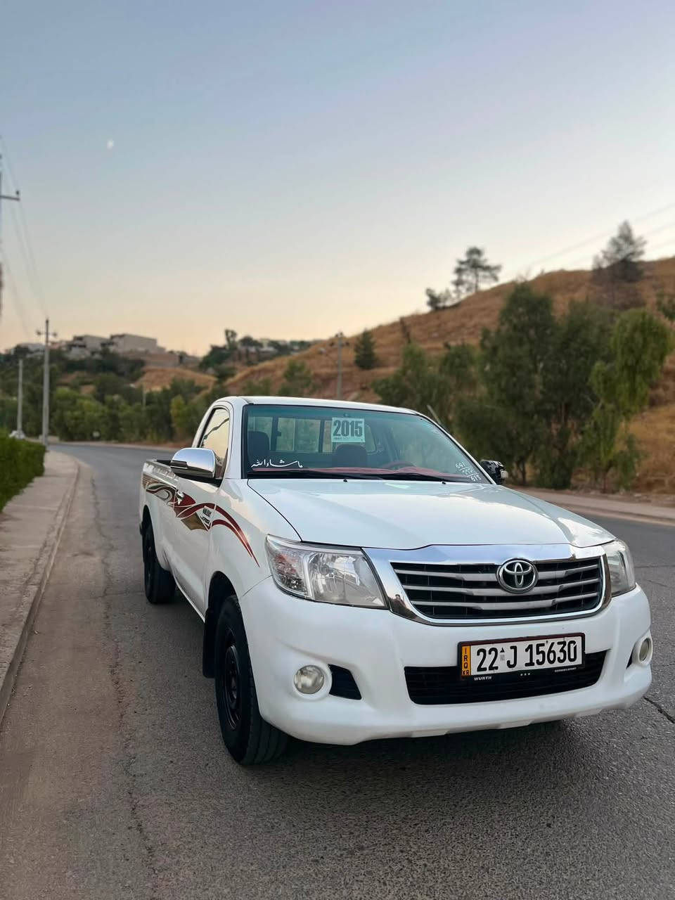 تویتا هایلۆکس ٢٠١٥ بتل سەیارەکە بێ سبوخە مەکینەی نەکراوەتەو  گێر و مەکینە بەشرت سەنەوی تاوەک و ٢٠٣١ نوێیە
***********
