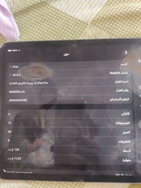 آيباد برو M1 • 11 بوصة • ١٢٨ غ.ب