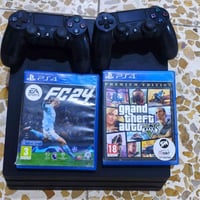 بلي فور برو ذاكرة واحد تيرة  ps4 اونلاين  ويه الجهاز يدات ثنين  و اقرا...