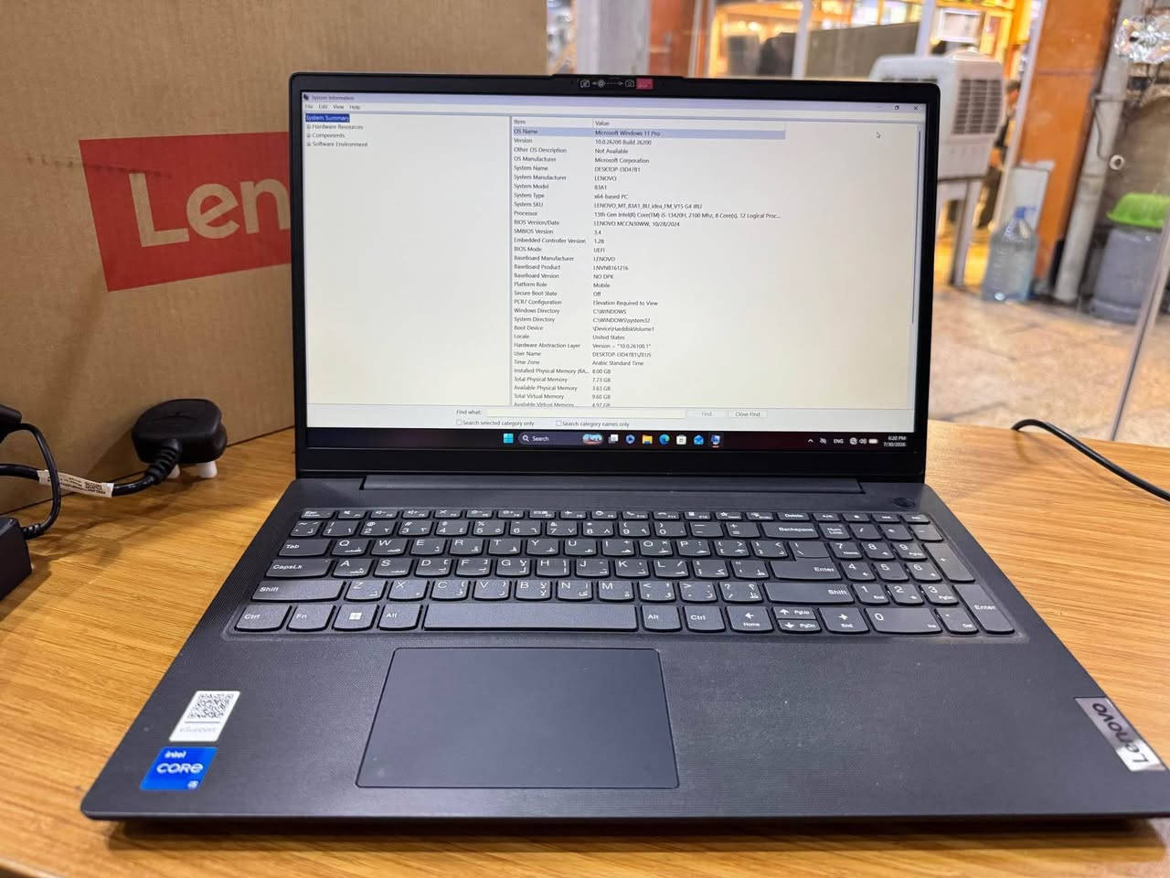 🌟 لاپتۆپێکی ⚡ کەم کارکردوو ⚡ بە نرخی سوپەر! 🌟
Lenovo V15 G4 (نەوەی ١٣)
تەنها ٢١ جار لە شەحن دراوە (لەگەڵ نوێدا چرکەیەک جیاوازی نییە)!
نوێکەی لە بازاڕ بە ٨٥٠ هەزارە، بەڵام ئەمەیان بە تەنها ٦٠٠هەزارە ئۆفەر کراوە (نزیکەی 💥 ٢٥٠ هەزار دینار هەرزانتر لە ئەکبەند 💥).
💎 مواستفاتەکان:
▪️ پڕۆسێسەر: Intel Core i5-13420H (زۆر بەهێز و خێرا)
▪️ ڕام: 8GB DDR4
▪️ هارد: 512GB SSD NVMe
▪️ شاشە: 15.6" Full HD
▪️ پاتری: ١٠٠٪ تەندروست (تەنها 21 Cycles)
▪️ ملحقات: شەحنکەرەوەی ئەسڵی + کارتۆنەکەی خۆی
📍 شوێن: هەولێر - سوڵتان مظەفەر
📲 پەیوەندی / واتسئەپ: ***********
(فرسەتێکی زۆر بەنرخە، یەکەم کەس پەیوەندی بکات پیرۆزی بێت!) أربيل, العراق
