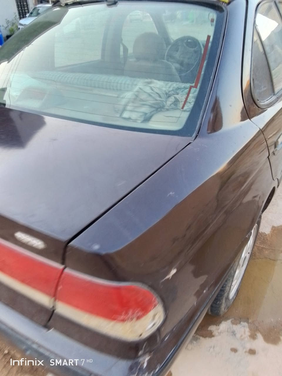 سني ياباني موديل 2000 باسمي رقم حلة انكليزي جديد . كير و محرك خير من الله حدادية وباتر جديد . فقط تبريد .درويش مكان بغداد تقاطع درويش قرب حسينية سيد جبار  الاتصال على الارقام ***********... السعر 42 وبيها مجال

