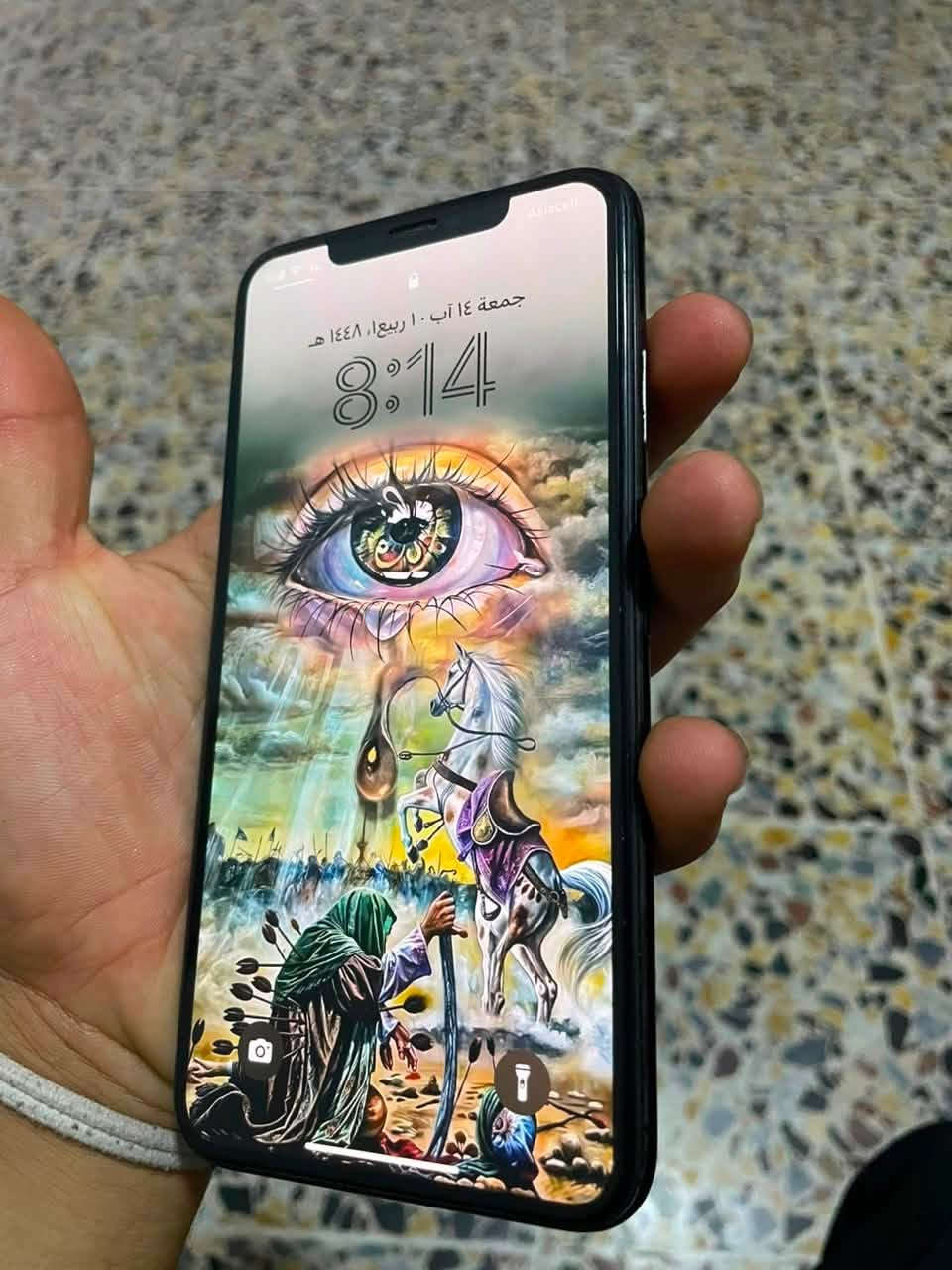 السلام عليكم أيفون X MAX للبيع جهاز نضيف امبدل بس بطاريه 100 اصليه ذاكره 256  سعر225 وبي مجال مكان بغداد جسر ديالى ***********@إشارة
