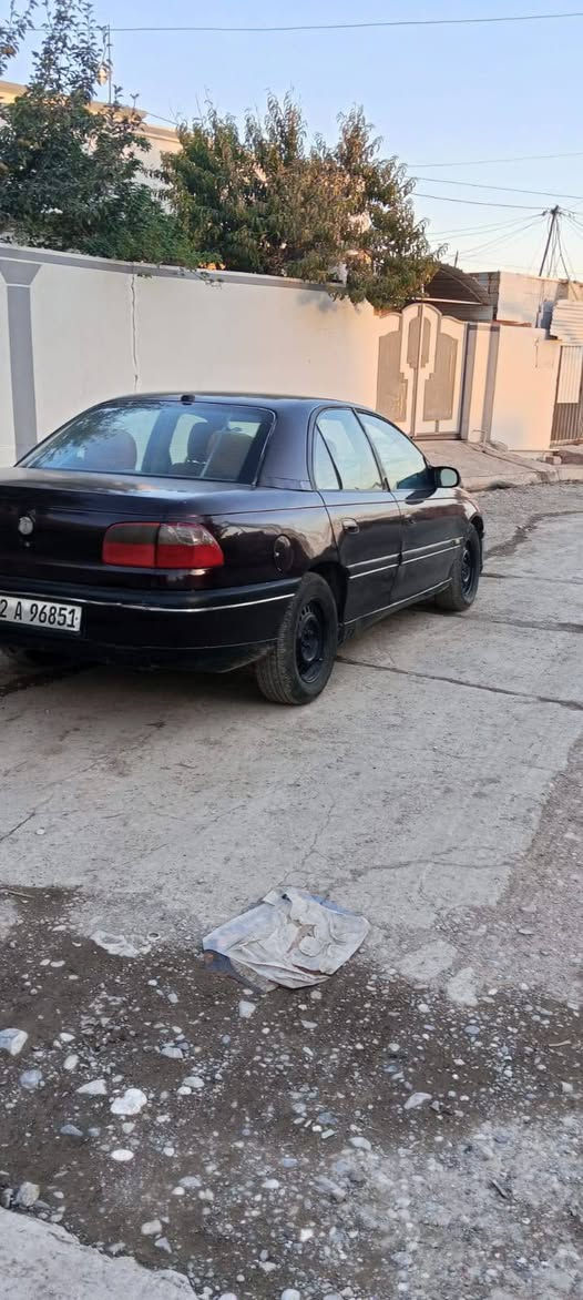 اوبل اوميگا  بزون (النفخ) 
موديل 95 
حجم 20 
محرك 2000  قبغ اسود 
گير تماتيك 
رقم اربيل مسطرة (الدُوَلي)🇮🇶
سنوية 
((بأسمي   وكالة او تحويل  تدلل  ))
هزة لغاية 30/1/2025
بيها كابون  نينوى
فول تماتيك (گير +جامات + مريات + كشنات +تندة كلهم كهرب ) 
تبريد نقص غاز 
طخم تواير  جديد + بدلت ويالة حديد   + باتري نضيف اخو الجديد 
طخم وصدر نضيف
صبغ جمالية  شرط جمالية       وعندي صور  قبل الصبغ 

السعر 35
مكاني (موصل _الايمن) 
للتواصل الخاص مفتوح
او الاتصال *********** 
واتساب مفتوح  
الخاص مفتوح
