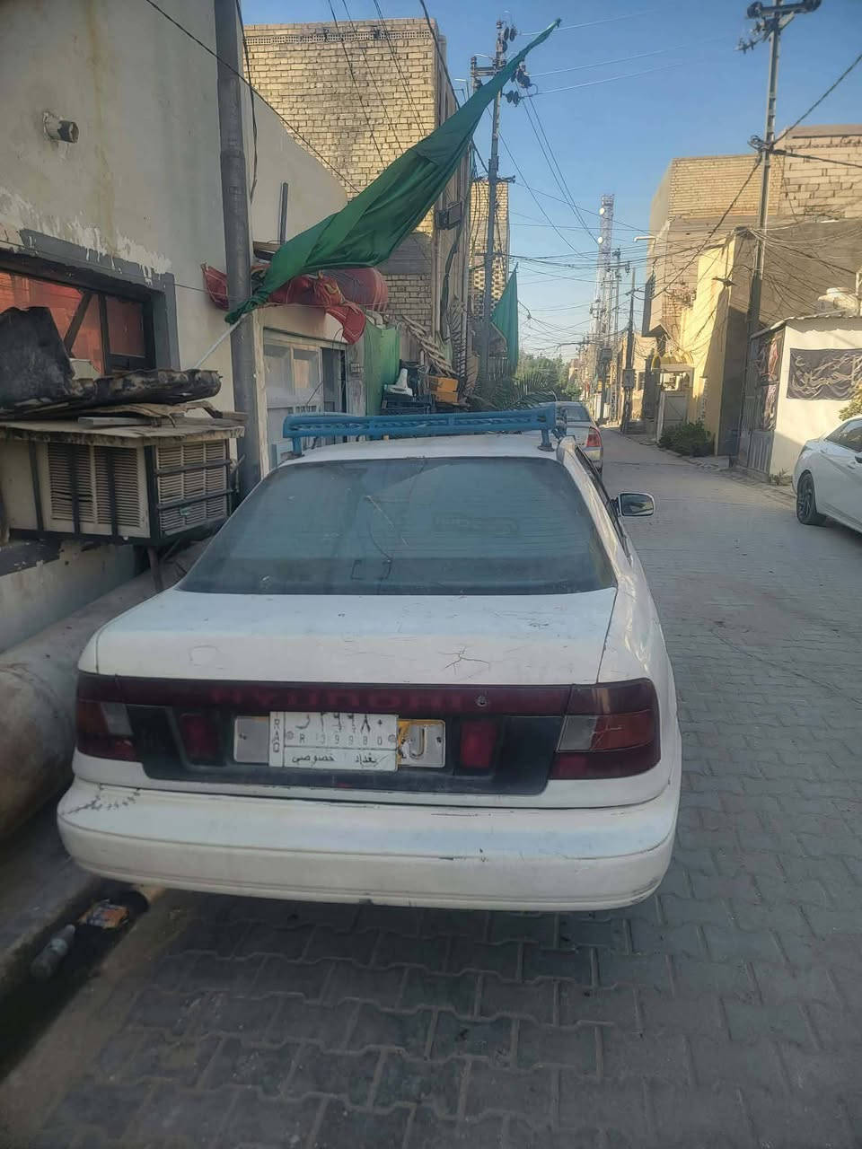 سلام عليكم النترا مديل 95 سياره بسمي حداديه مكينه كير كله حلو  سياره عايزه صبغ مكاني نجف كوفه 17تموز اريدها 35وبيها مجال ***********
